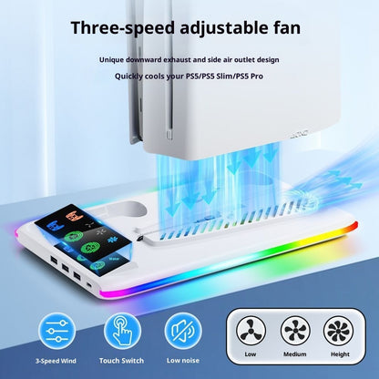 PS5SlimPRO Universal Cooling Fan Stand