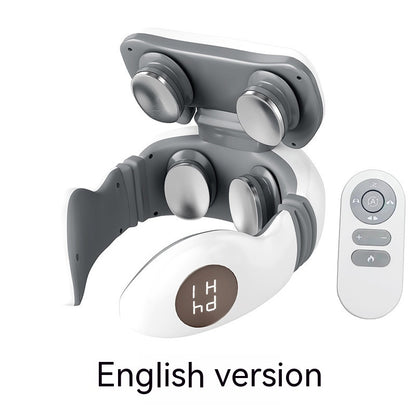 Electric Pulse Wireless Remote Control Shoulder And Neck Massager