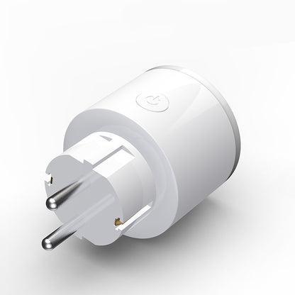 Smart Socket EU Plug WiFi Power Monitor Wireless Control Compatible Alexa Google Home Mini