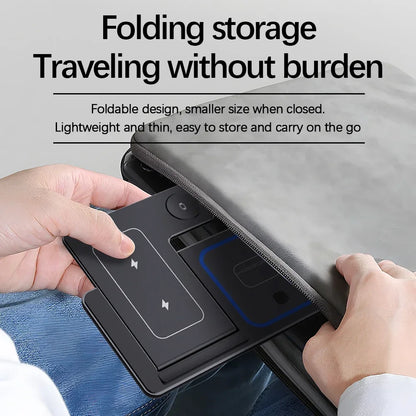 High-Speed Wireless Charging Station 3in 1 for iPhone17/16/15/14/13/12/iWatch10/9/8/7,AirPods2/3/Pro-Multiple Devices-for Home