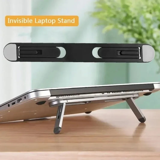 Foldable Portable Laptop Stand Adjustable Ergonomic Notebook Holder Cooling Bracket Riser Universal Desk Stand Accessories